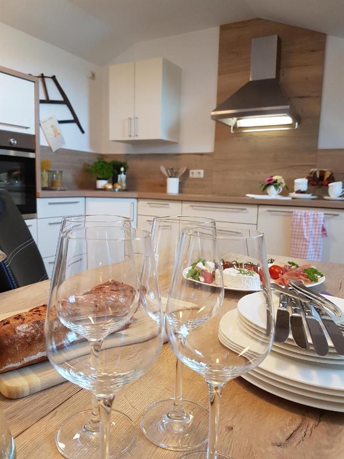 Ferienwohnung An Der Kleinen Schreinerei Hallschlag Esterno foto